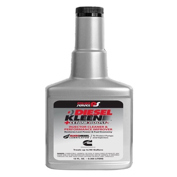 Diesel Kleen +Cetane Boost Diesel Multifunction Fuel Additive 12 oz, Power Service, Mfr#: 3012-09